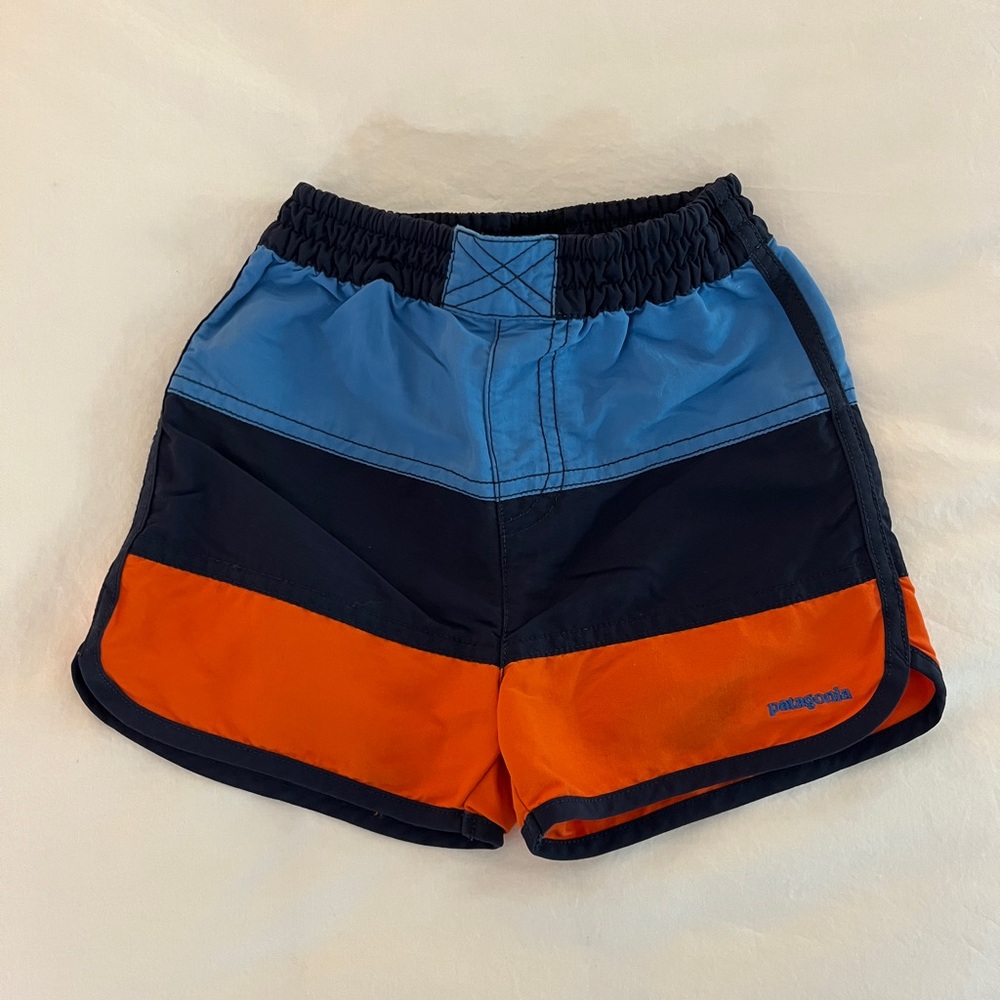 Patagonia Blue and Orange Boardshorts